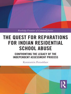 cover image of The Quest for Reparations for Indian Residential School Abuse